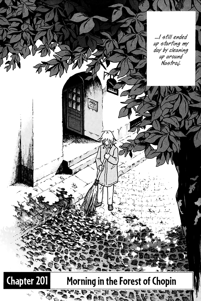 Piano no Mori Chapter 201 page 3 - Chapter 201 : Morning in the Forest of Chopin