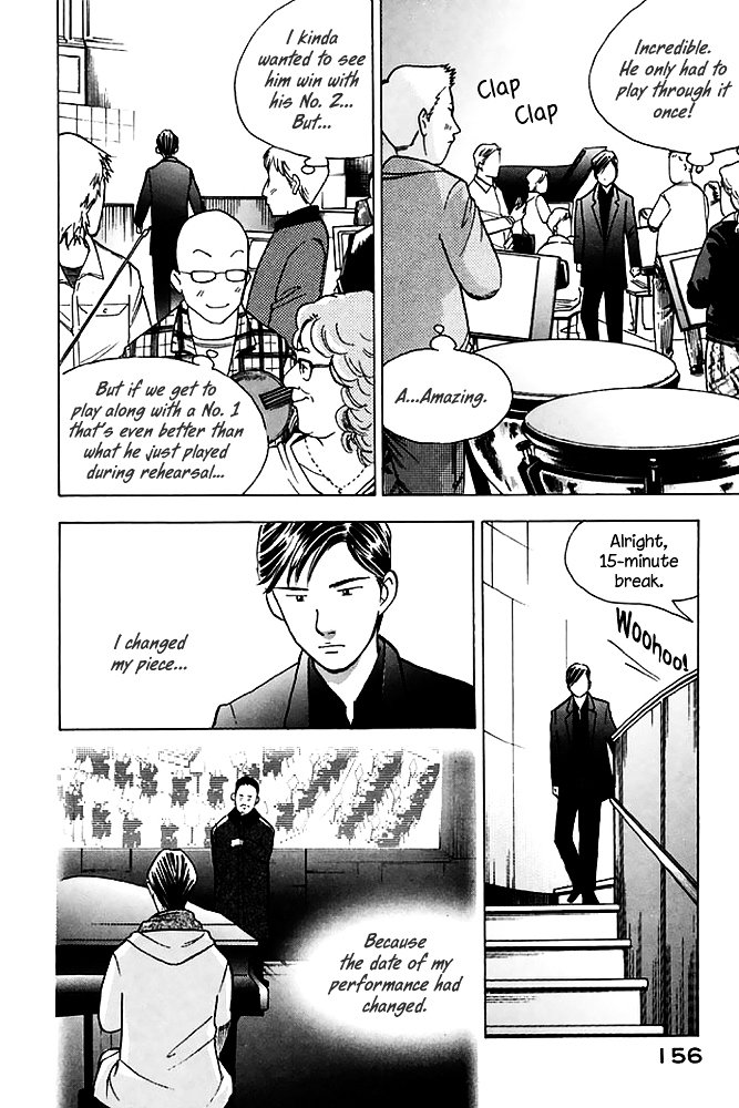 Piano no Mori Chapter 202 page 11 - Chapter 202 : The Reason He Changed His Piece