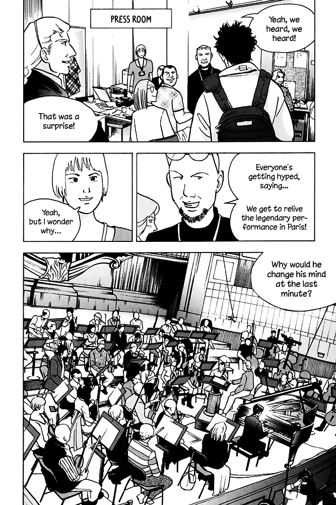 Piano no Mori Chapter 202 page 7 - Chapter 202 : The Reason He Changed His Piece