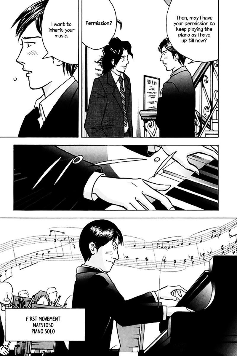 Piano no Mori Chapter 205 page 21 - Chapter 205 : Ajino-sensei
