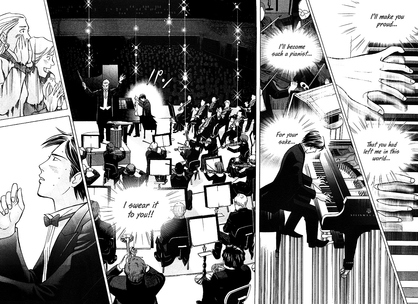 Piano no Mori Chapter 208 page 18 - Chapter 208 : The Live!!