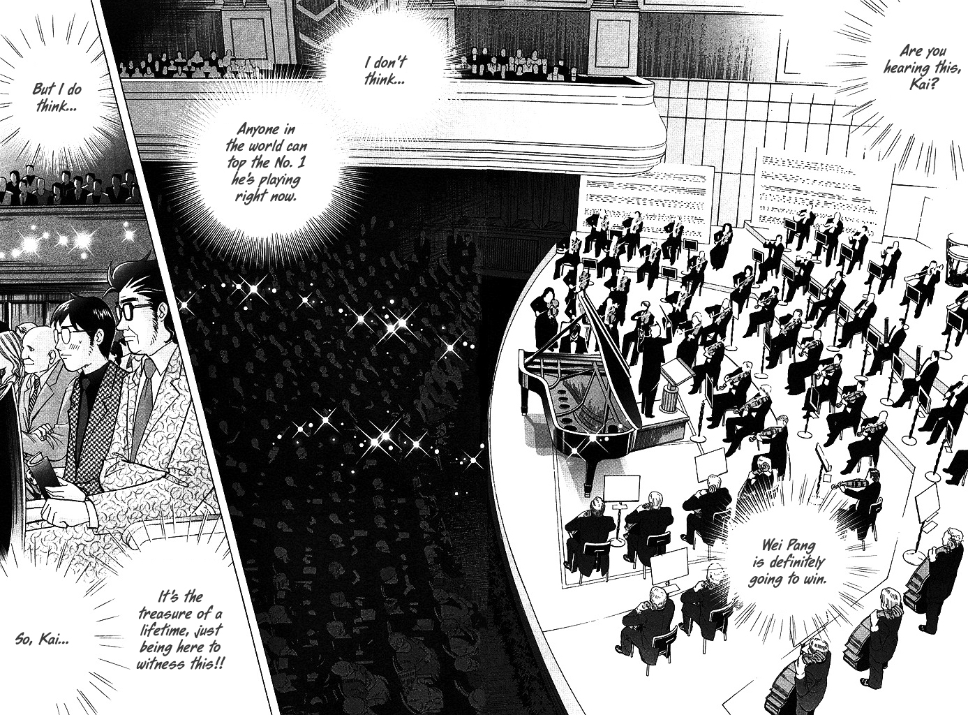 Piano no Mori Chapter 208 page 5 - Chapter 208 : The Live!!