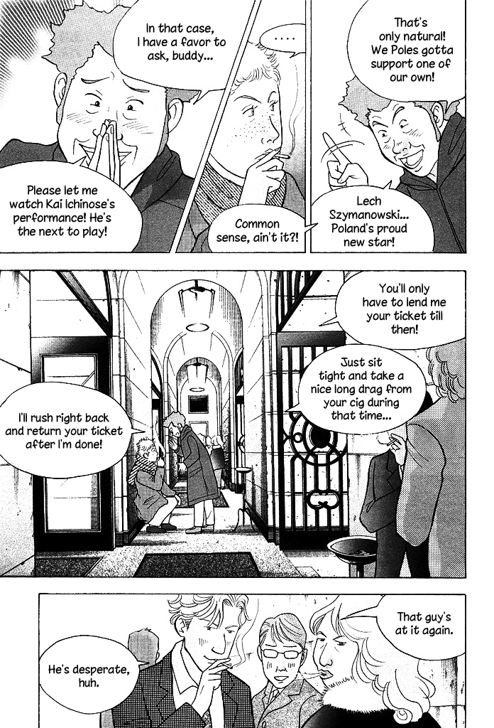 Piano no Mori Chapter 212 page 10 - Chapter 212 : In the Country Where Chopin Was Born