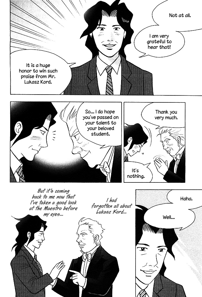 Piano no Mori Chapter 213 page 17 - Chapter 213 : Goodbye, Goodbye. I'm Off.