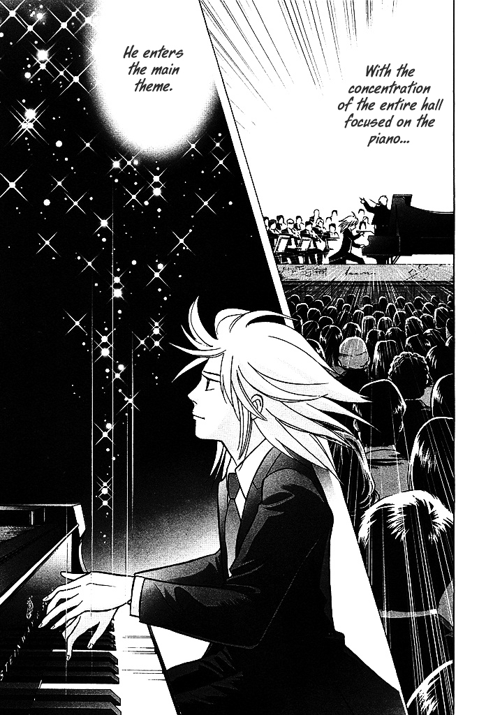 Piano no Mori Chapter 215 page 16 - Chapter 215 : In the Center of a Shining World
