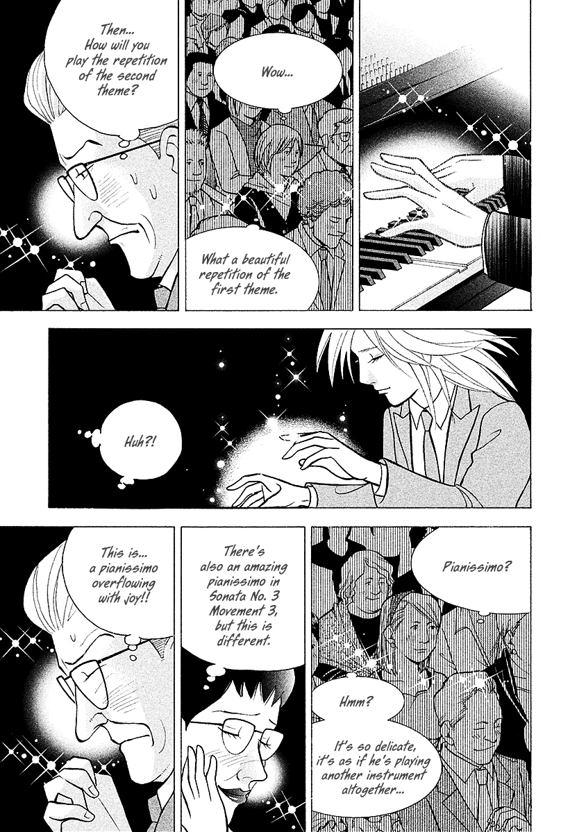 Piano no Mori Chapter 216 page 21 - Chapter 216 : In the Dark