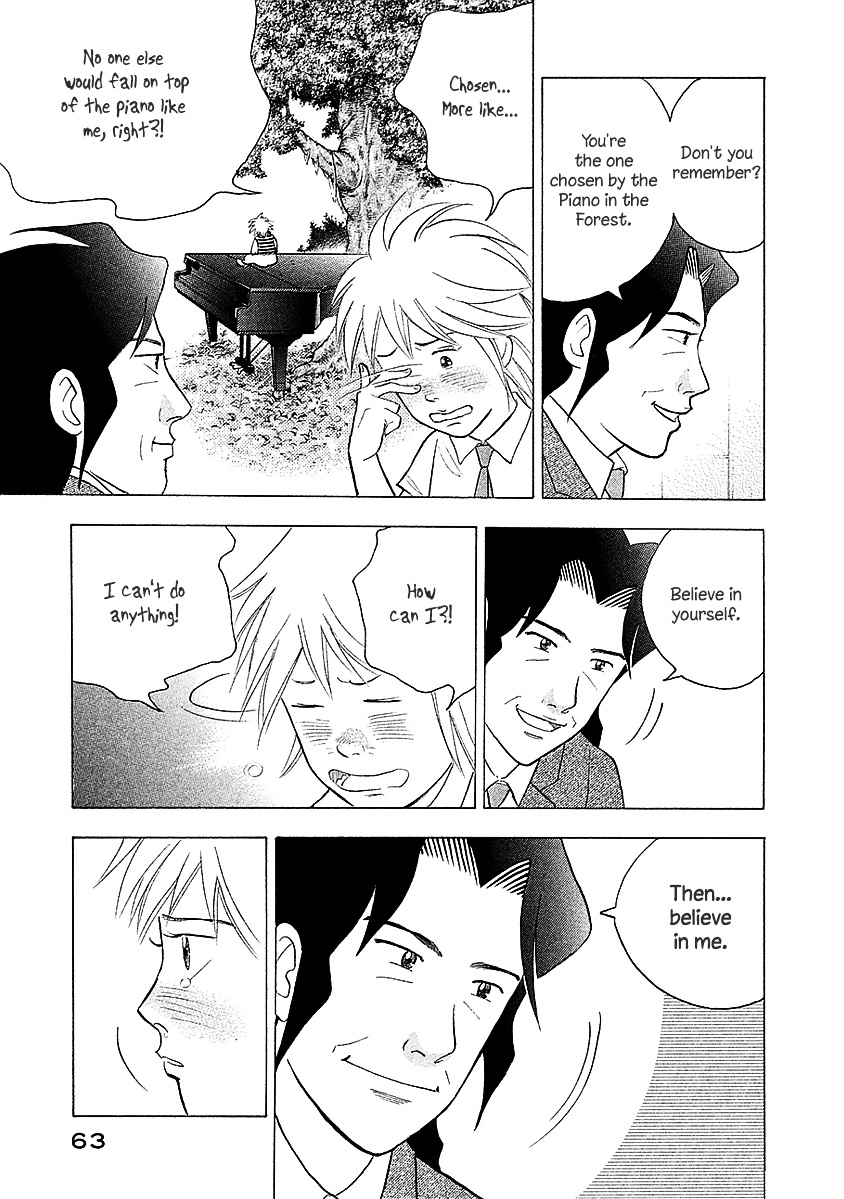 Piano no Mori Chapter 218 page 12 - Chapter 218 : Believe in Yourself