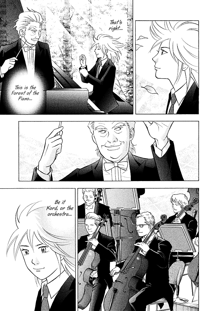 Piano no Mori Chapter 218 page 18 - Chapter 218 : Believe in Yourself