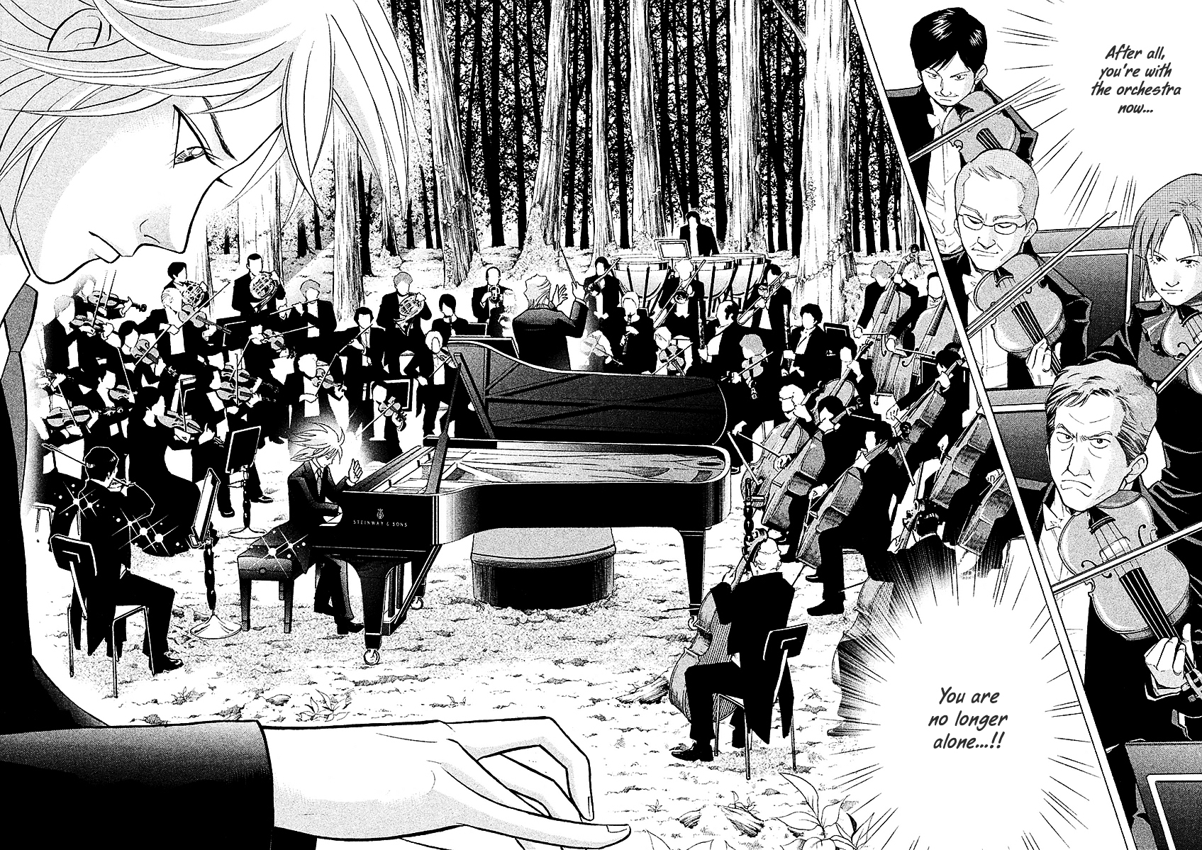 Piano no Mori Chapter 219 page 18 - Chapter 219 : Forest Fantasy