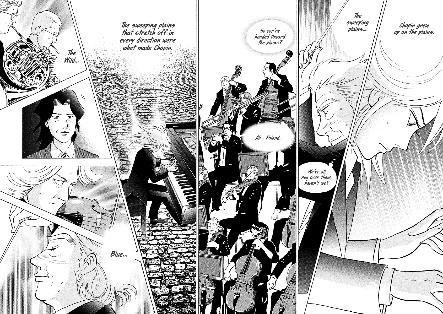 Piano no Mori Chapter 219 page 21 - Chapter 219 : Forest Fantasy