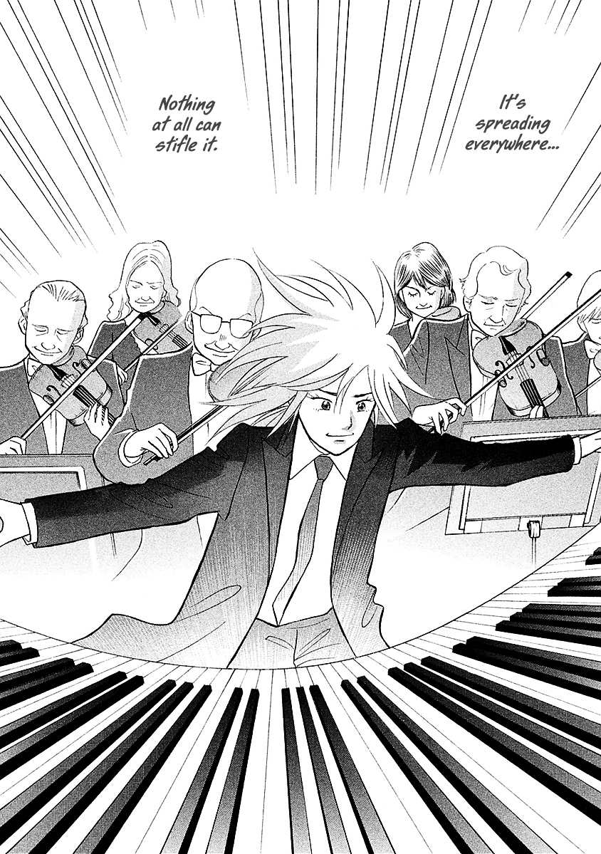 Piano no Mori Chapter 220.2 page 13 - Chapter 220 v2 : Freedom