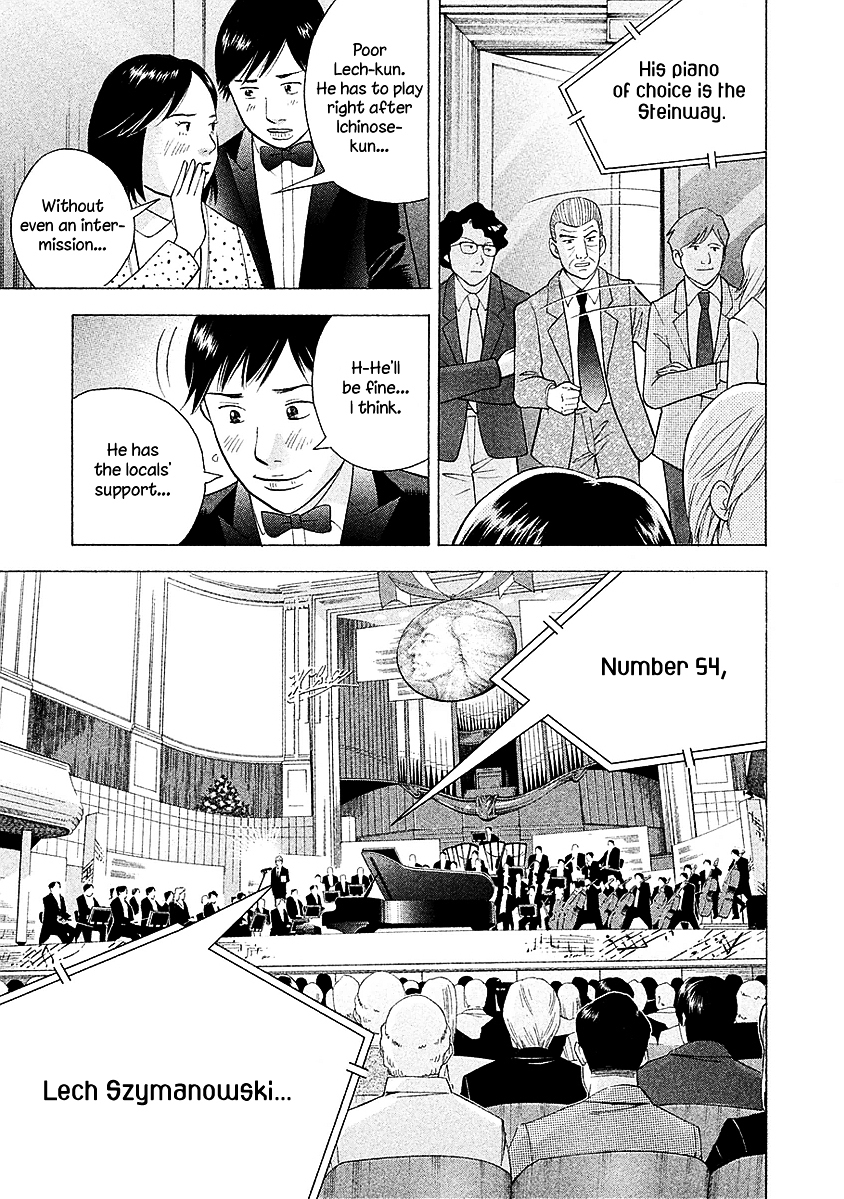 Piano no Mori Chapter 223 page 20 - Chapter 223 : Upset