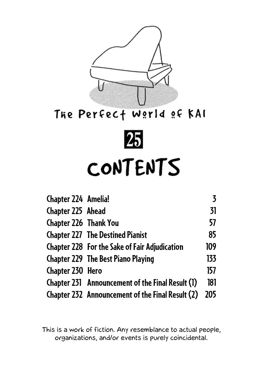 Piano no Mori Chapter 224 page 3 - Chapter 224 : Amelia!