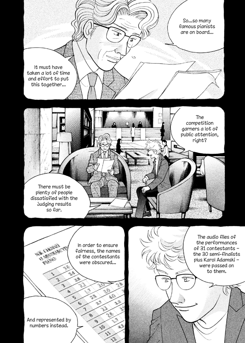 Piano no Mori Chapter 228 page 6 - Chapter 228 : For the Sake of Fair Adjudication