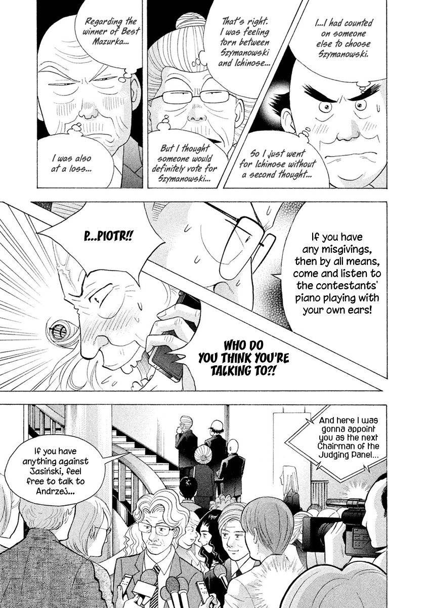 Piano no Mori Chapter 234 page 15 - Chapter 234 : A Winner's Fate