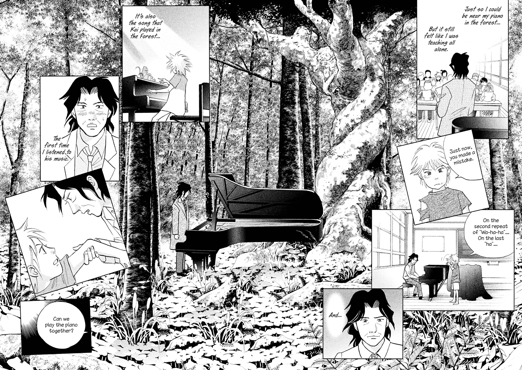 Piano no Mori Chapter 237 page 32 - Chapter 237 : Rivals for Life
