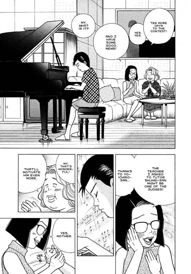 Piano no Mori Chapter 25 page 14 - Chapter 25 : Deal 2
