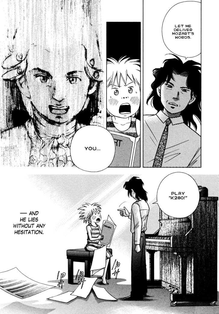 Piano no Mori Chapter 29 page 5 - Chapter 29 : Mozart's Dying Will