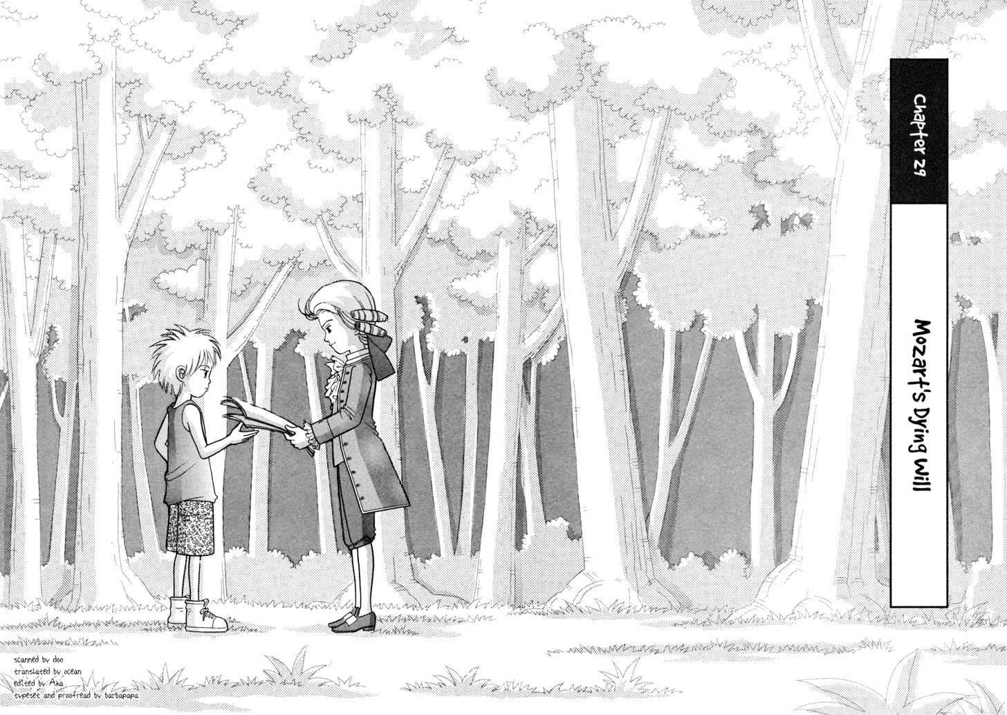 Piano no Mori Chapter 29 page 6 - Chapter 29 : Mozart's Dying Will