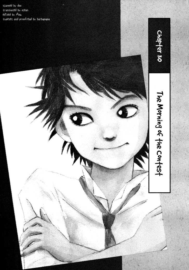Piano no Mori Chapter 30 page 1 - Chapter 30 : The Morning of the Contest