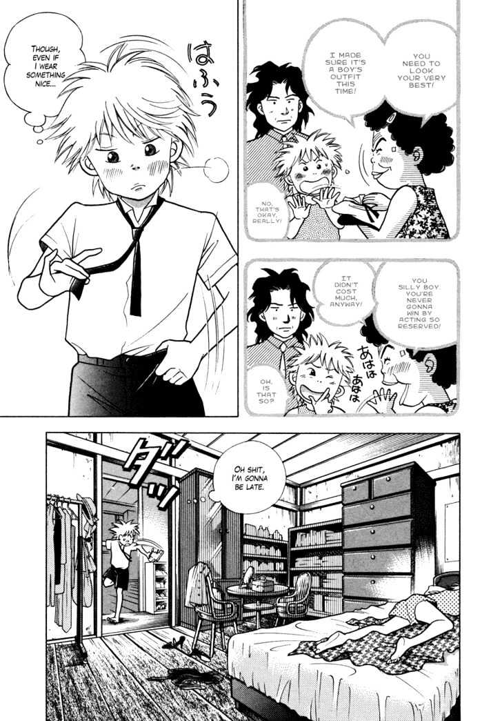 Piano no Mori Chapter 30 page 4 - Chapter 30 : The Morning of the Contest