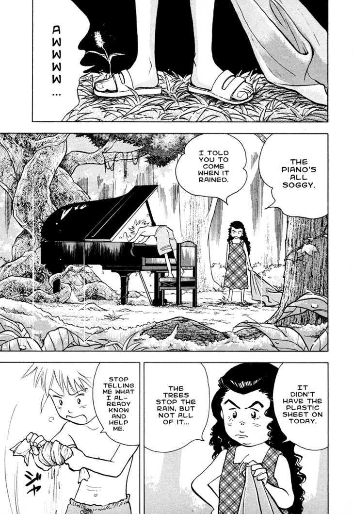 Piano no Mori Chapter 42 page 13 - Chapter 42 : Downpour