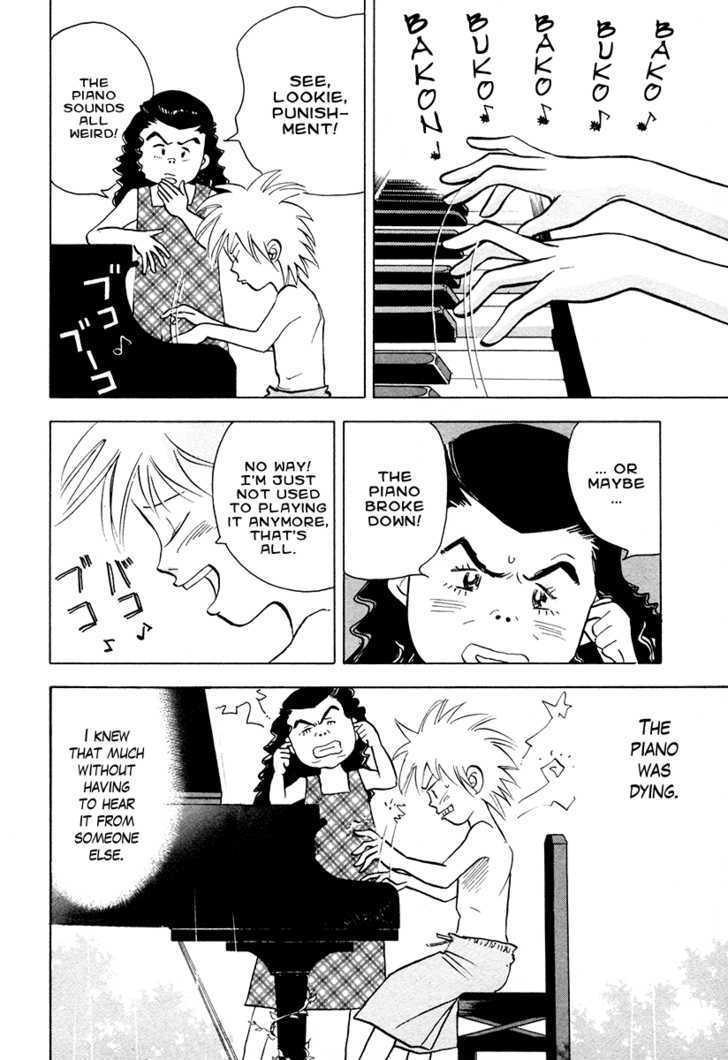 Piano no Mori Chapter 42 page 14 - Chapter 42 : Downpour