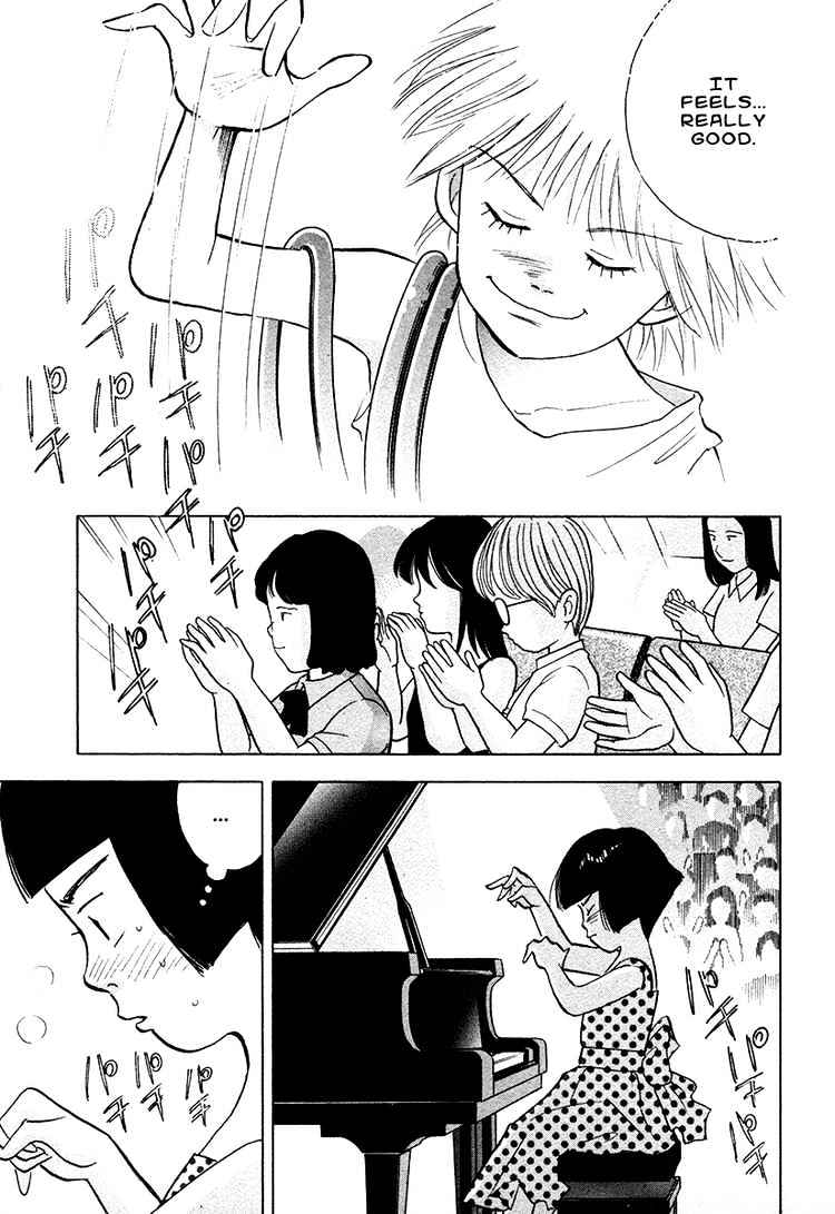 Piano no Mori Chapter 43 page 14 - Chapter 43 : Absence
