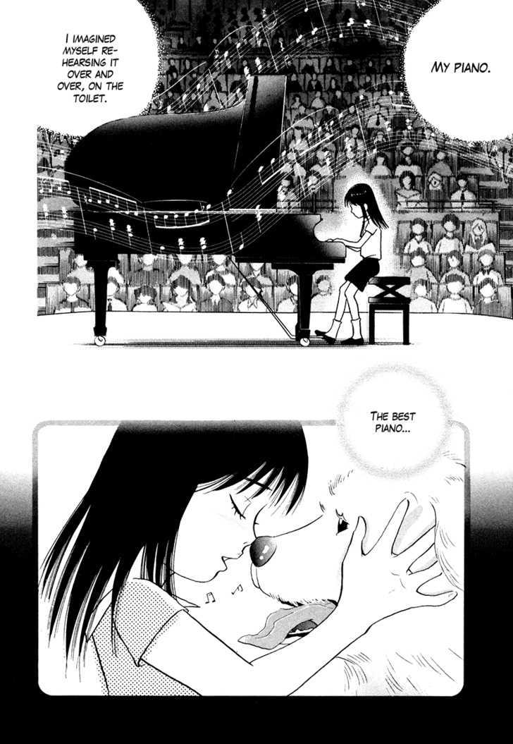 Piano no Mori Chapter 45 page 4 - Chapter 45 : The Bathroom Princess' Counterattack