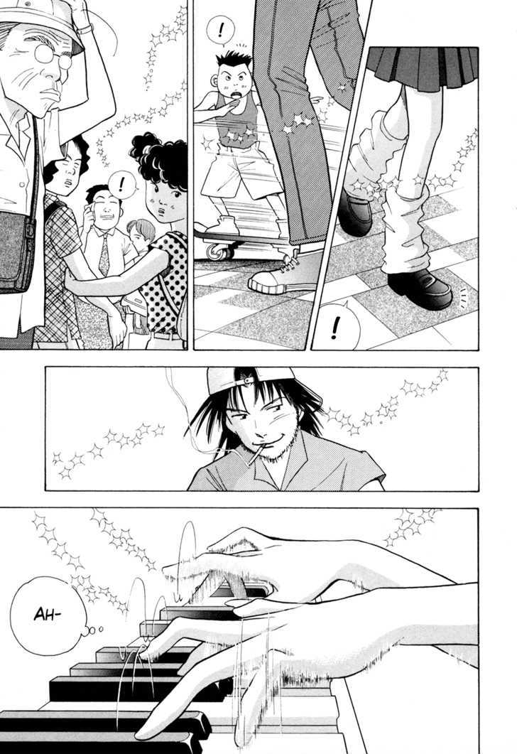 Piano no Mori Chapter 54 page 10 - Chapter 54 : Roadside Concert