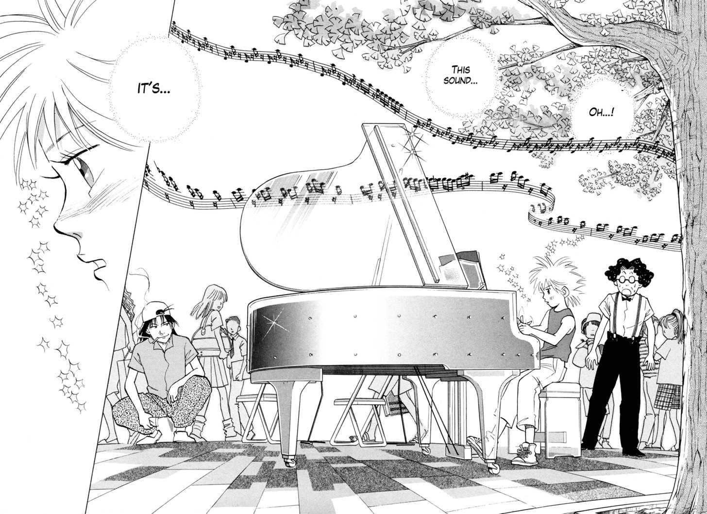 Piano no Mori Chapter 54 page 11 - Chapter 54 : Roadside Concert
