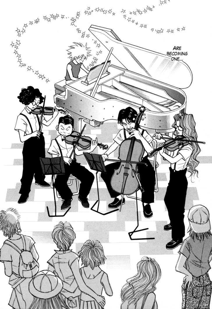 Piano no Mori Chapter 54 page 14 - Chapter 54 : Roadside Concert