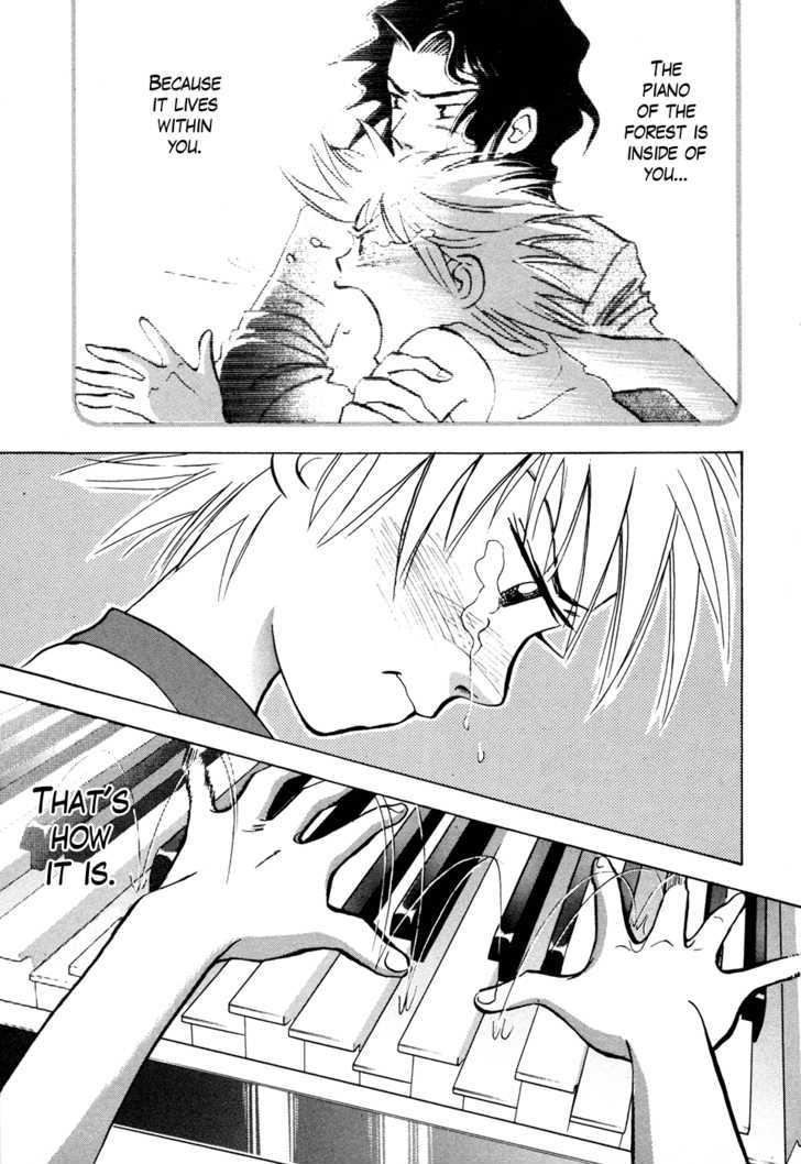 Piano no Mori Chapter 54 page 18 - Chapter 54 : Roadside Concert