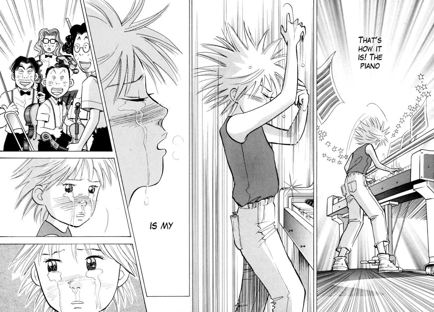 Piano no Mori Chapter 54 page 19 - Chapter 54 : Roadside Concert