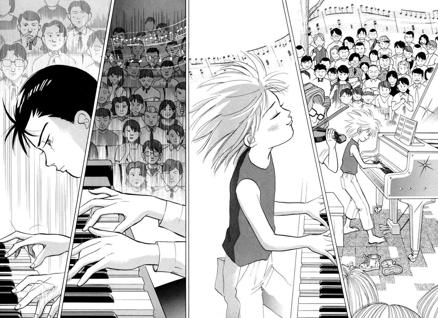 Piano no Mori Chapter 55 page 13 - Chapter 55 : Amamiya's Resolve