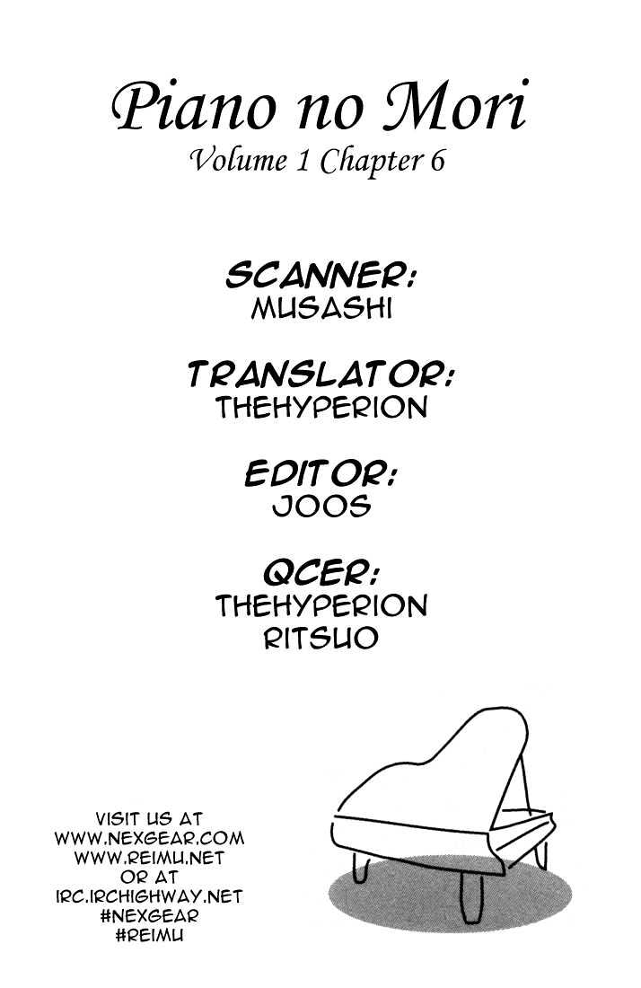 Piano no Mori Chapter 6 page 28 - Chapter 6 : Exciting