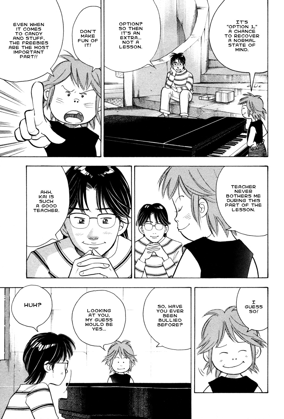 Piano no Mori Chapter 68 page 17 - Chapter 68 : Option 1