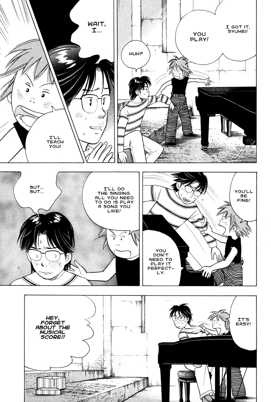 Piano no Mori Chapter 68 page 19 - Chapter 68 : Option 1