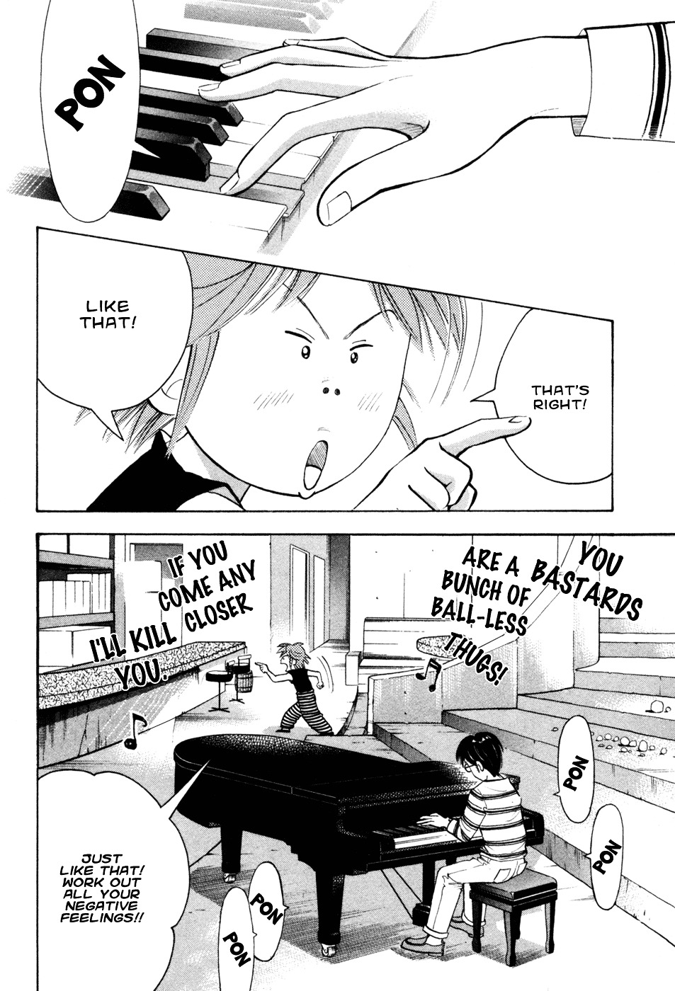 Piano no Mori Chapter 68 page 22 - Chapter 68 : Option 1