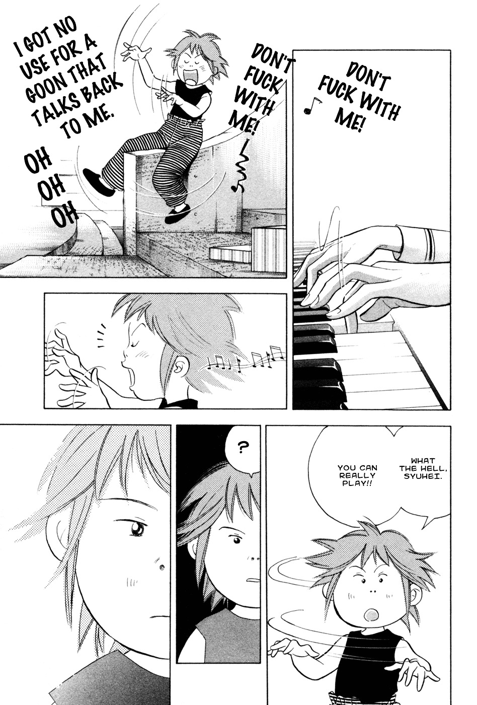 Piano no Mori Chapter 68 page 23 - Chapter 68 : Option 1