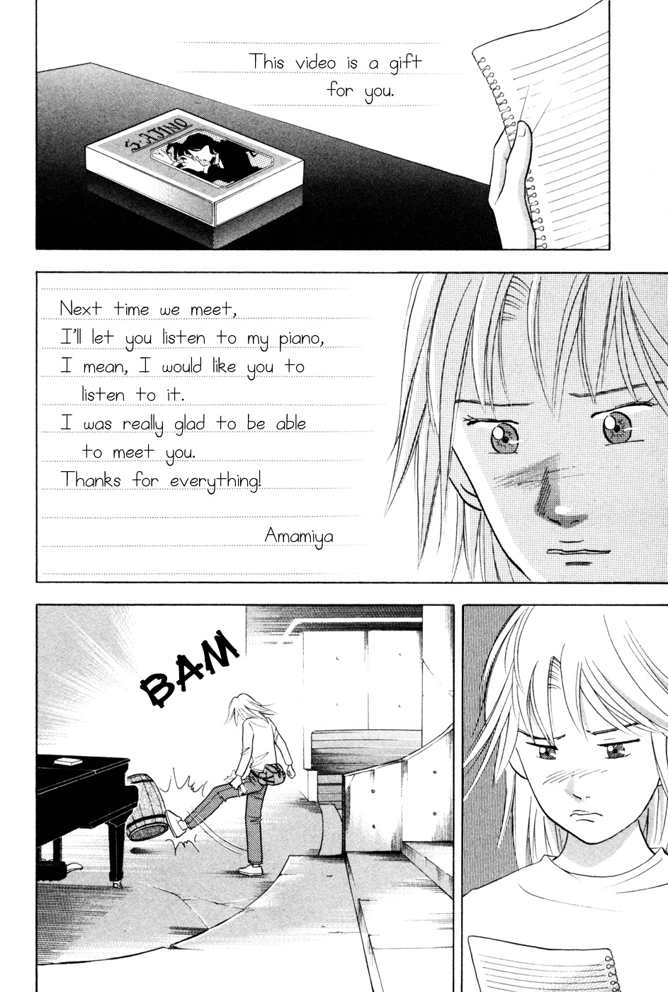 Piano no Mori Chapter 71 page 12 - Chapter 71 : In His Direction