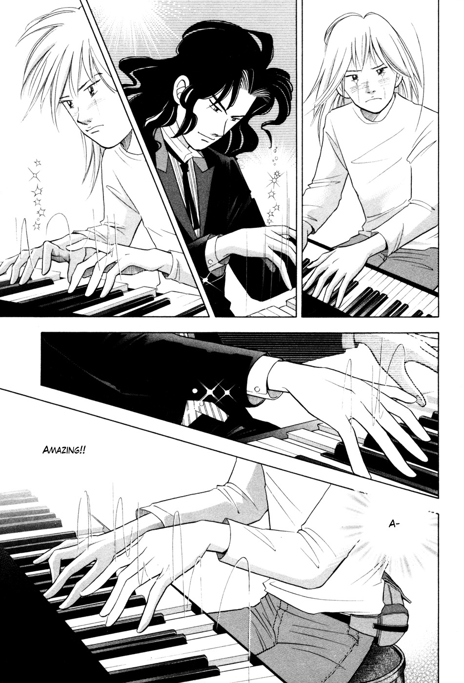 Piano no Mori Chapter 71 page 16 - Chapter 71 : In His Direction