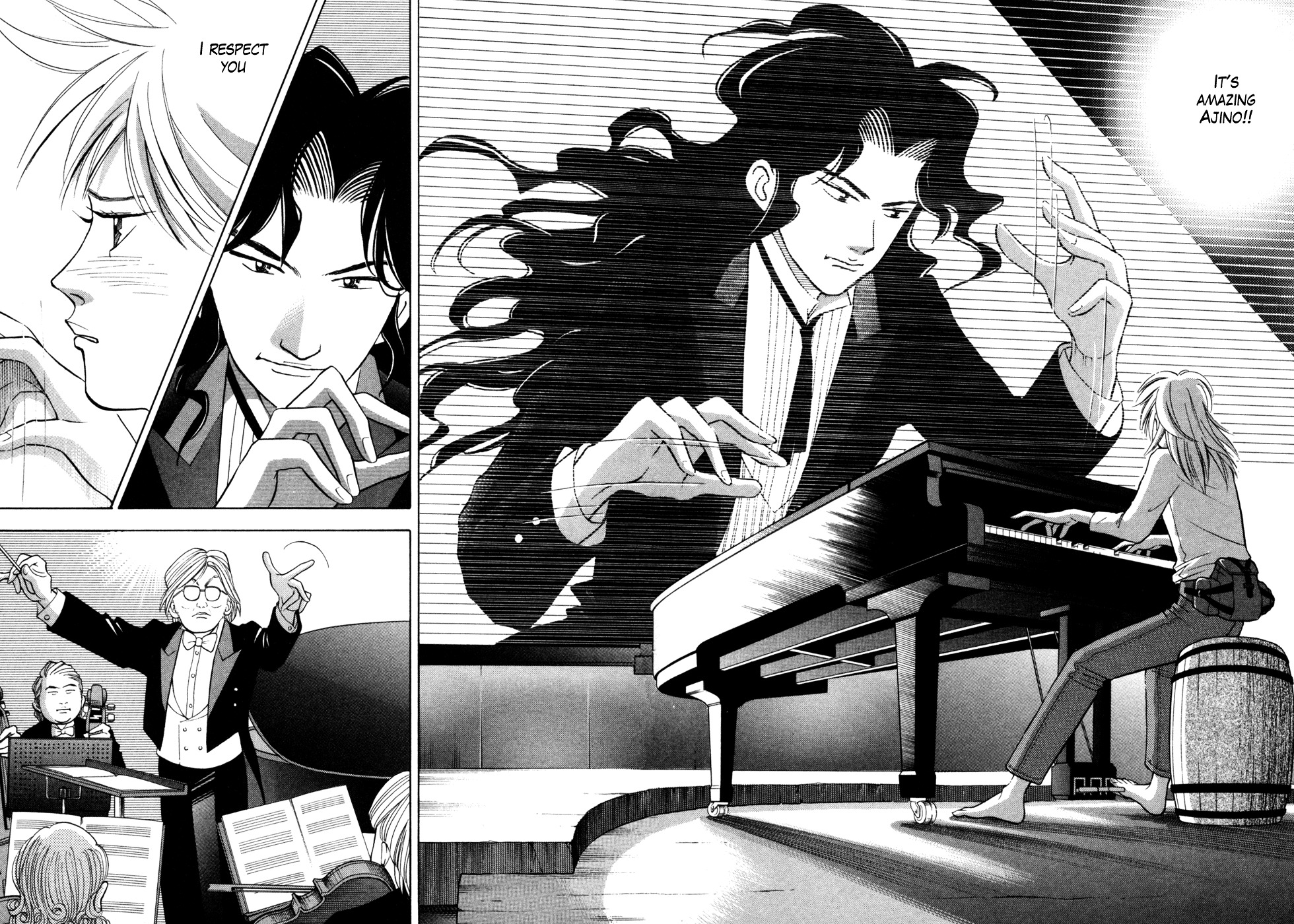 Piano no Mori Chapter 71 page 17 - Chapter 71 : In His Direction