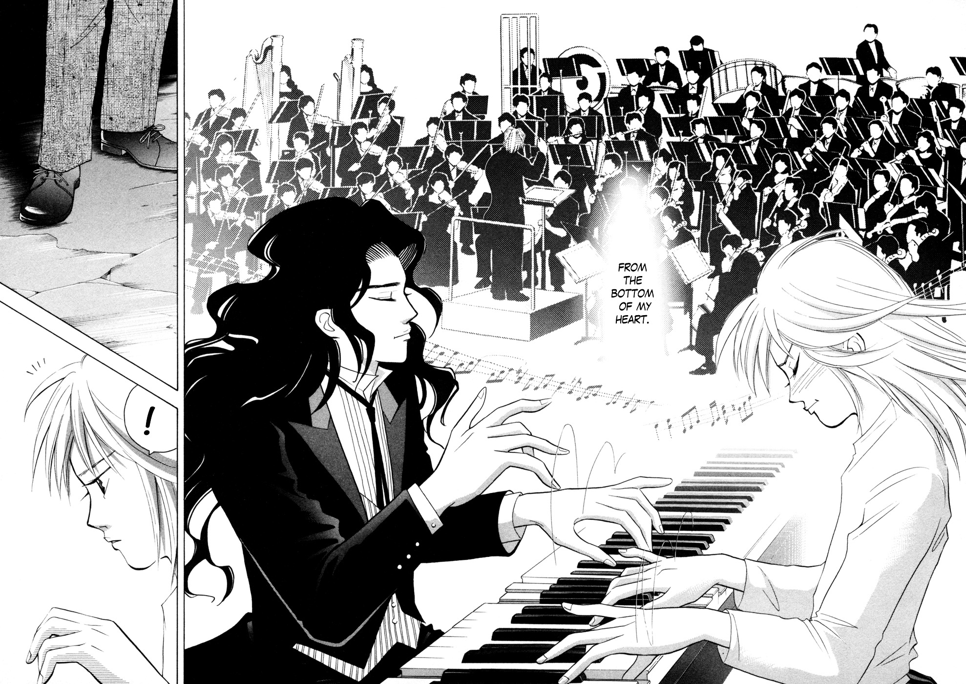 Piano no Mori Chapter 71 page 18 - Chapter 71 : In His Direction