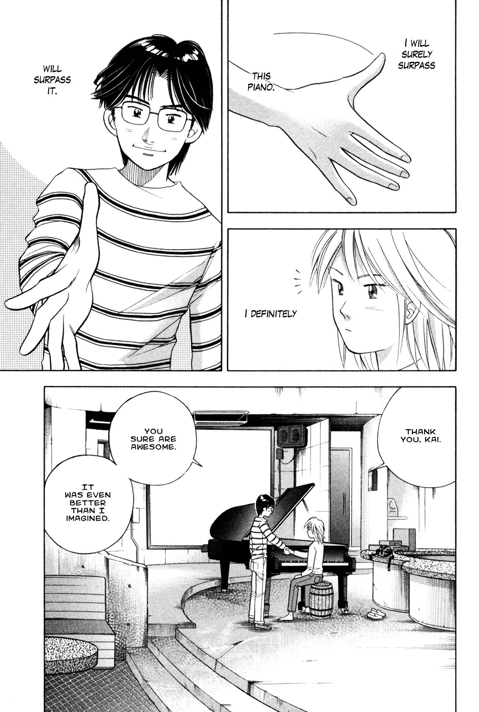 Piano no Mori Chapter 71 page 3 - Chapter 71 : In His Direction