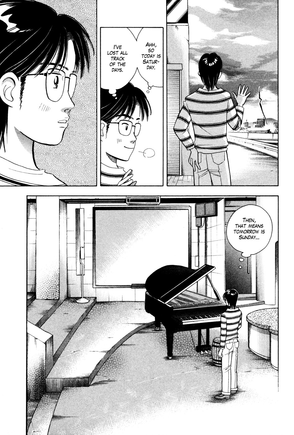 Piano no Mori Chapter 71 page 7 - Chapter 71 : In His Direction