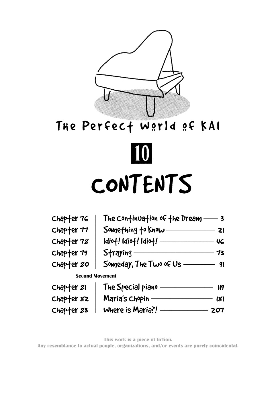 Piano no Mori Chapter 76 page 3 - Chapter 76 : The Continuation of the Dream