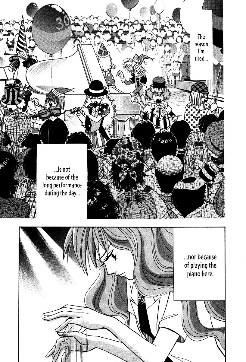 Piano no Mori Chapter 78 page 15 - Chapter 78 : You Idiot! Moron! Airhead!