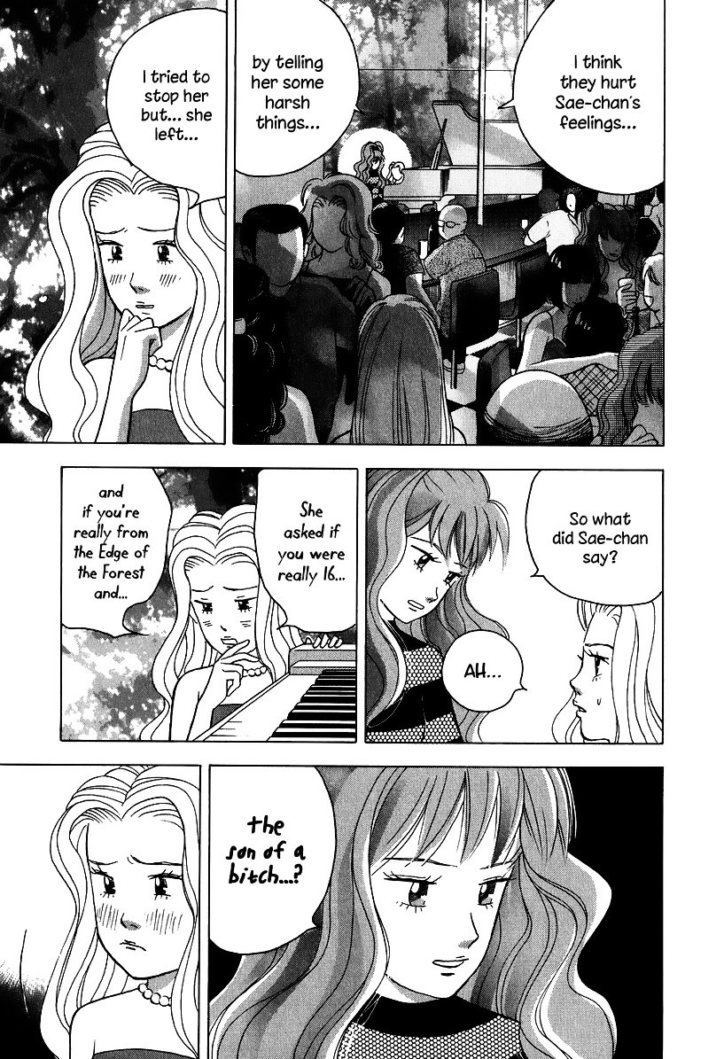 Piano no Mori Chapter 78 page 25 - Chapter 78 : You Idiot! Moron! Airhead!
