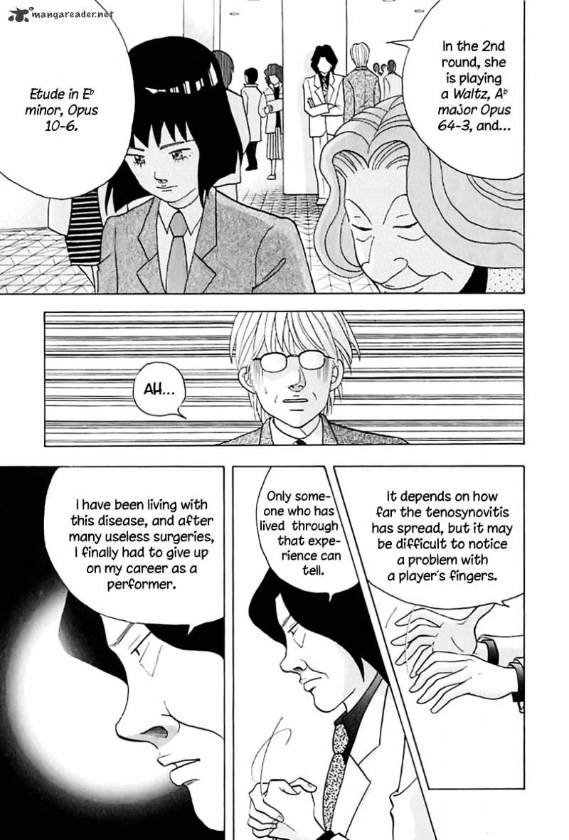 Piano no Mori Chapter 84 page 15 - Chapter 84 : One Who Can Overcome The Wall!
